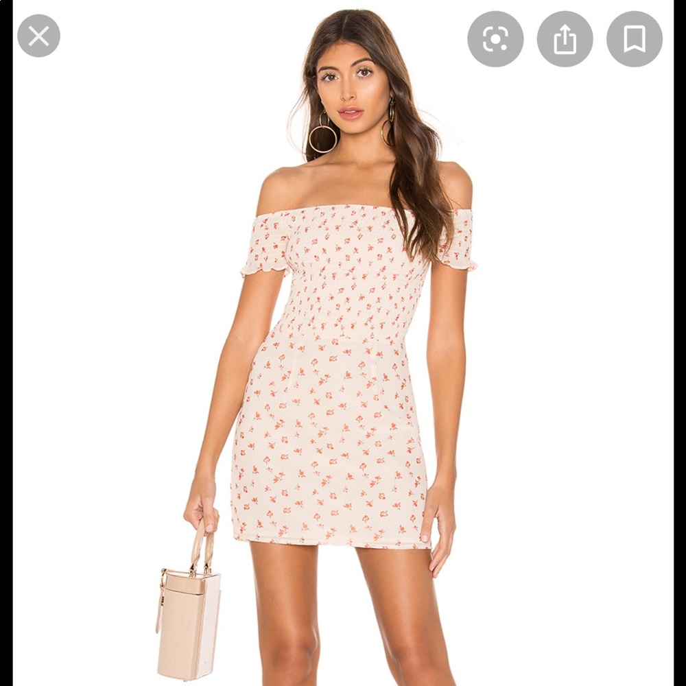 Superdown floral mini dress